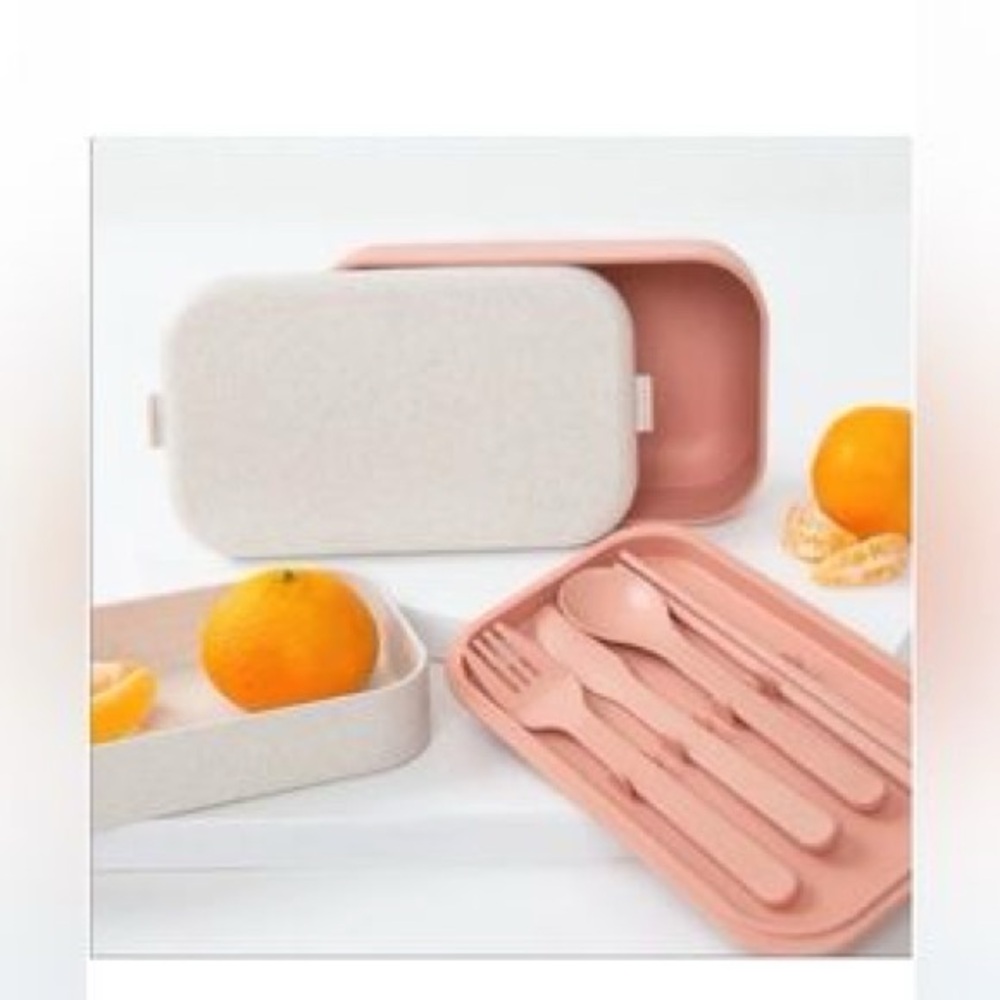 NEW Our Place Layered Lunchbox with Utensils